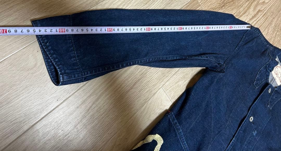 中古品 EVISU エヴィス エビス デニムカバーオール Gジャン 38