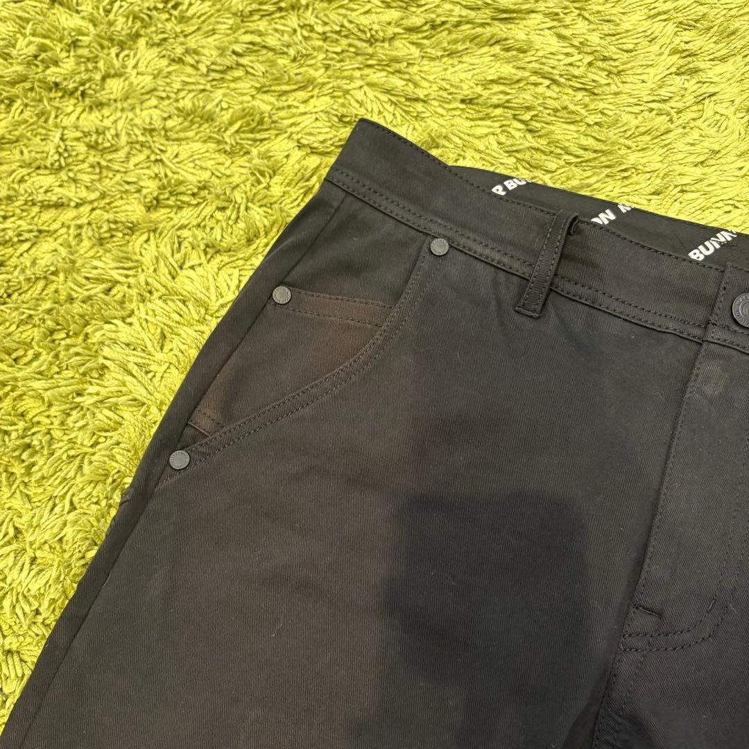 マスターバニーエディション ストレッチパンツ メンズパン ブラック サイズ5