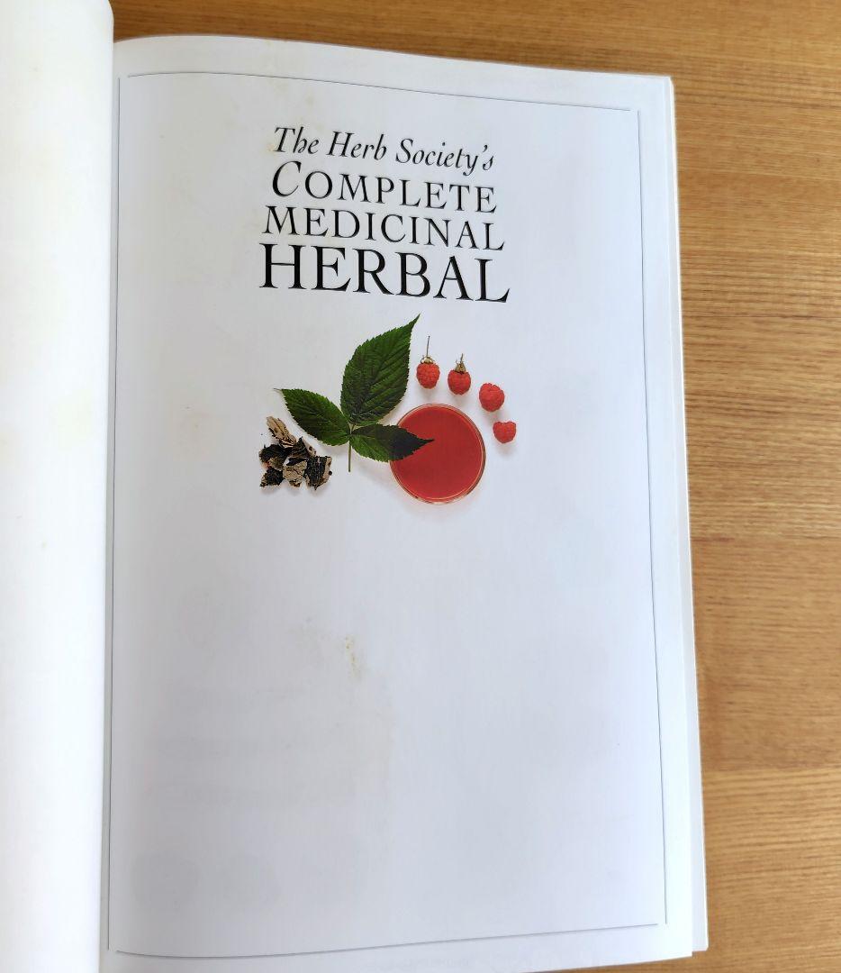 Complete Medicinal Herbal　英語版　洋書　ハードカバー