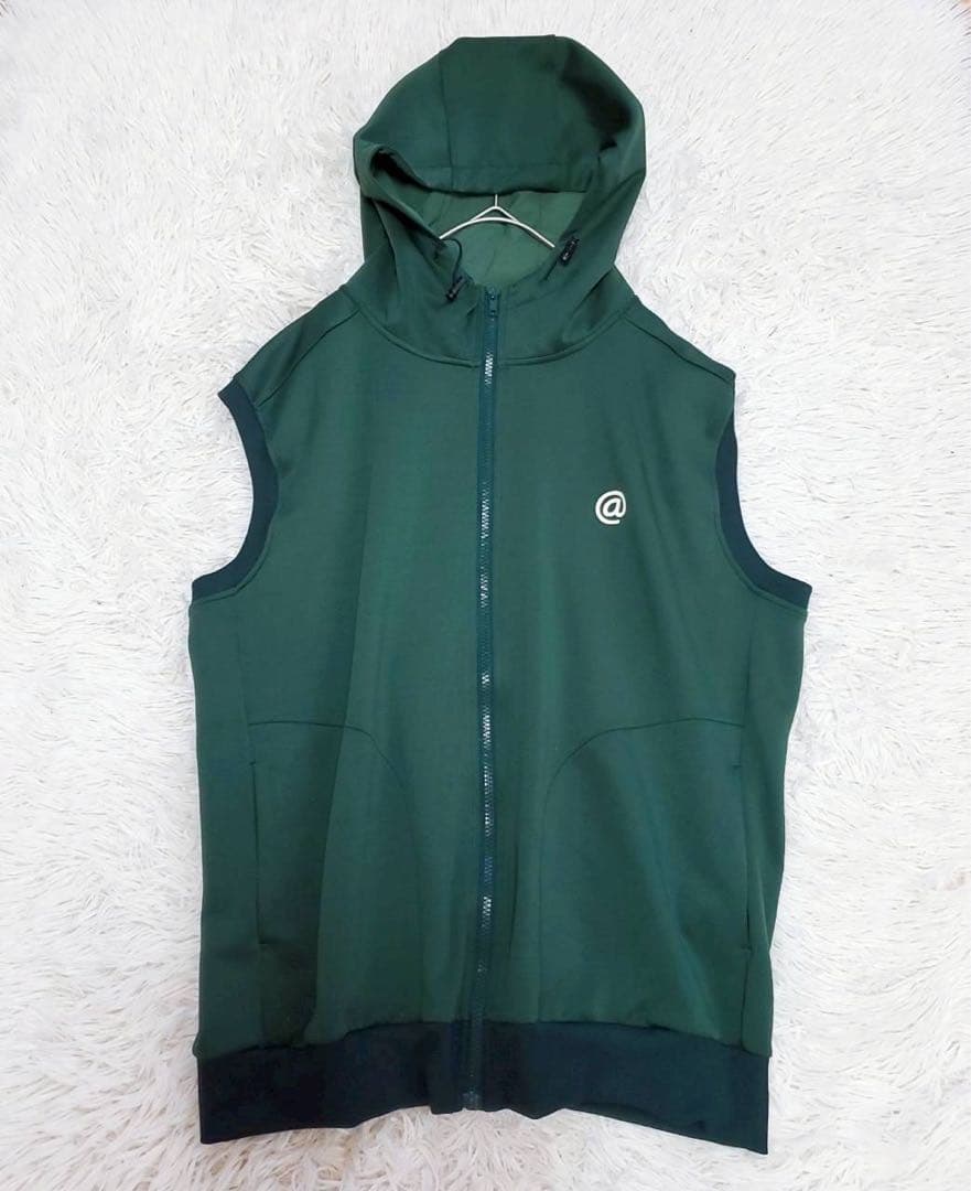 アンティカゴルフ STCH ゴルフベスト フーディー ジップアップ スポーツ