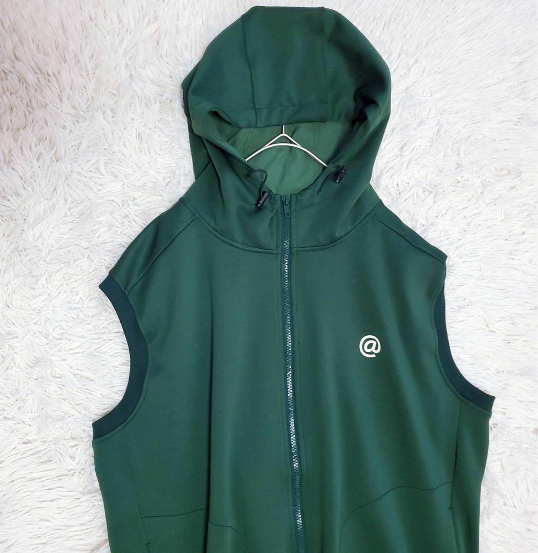 アンティカゴルフ STCH ゴルフベスト フーディー ジップアップ スポーツ