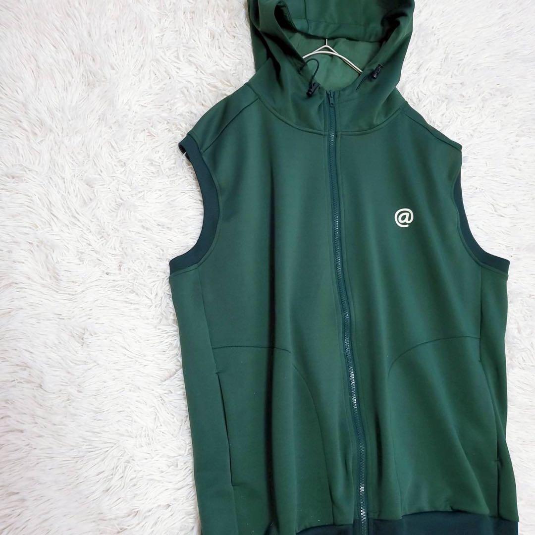 アンティカゴルフ STCH ゴルフベスト フーディー ジップアップ スポーツ