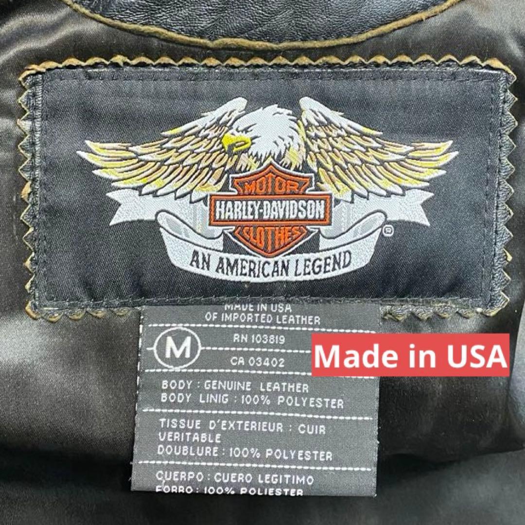 ハーレーダビッドソン 100周年期 Since1903 本革 レザージャケット