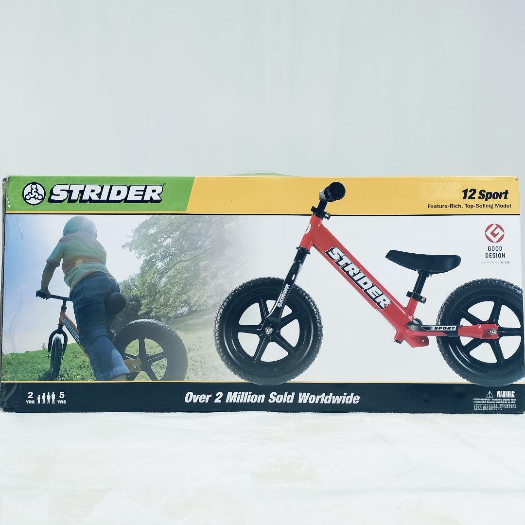 ​【良品・付属品完備】ストライダー 12 sport レッド 日本正規品