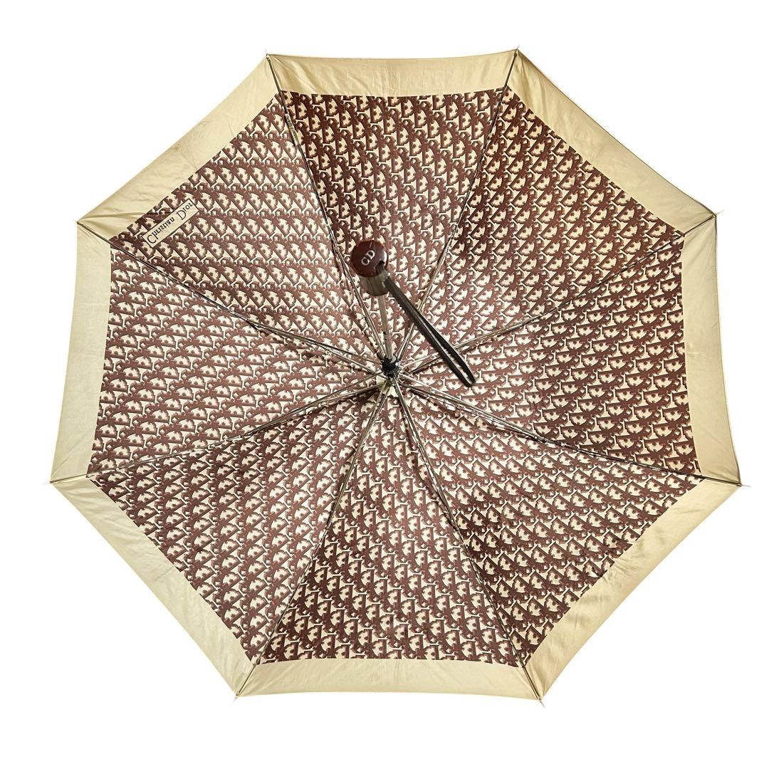 ディオール　Dior 折り畳み傘　トロッター　ディオール　オブリーク　ジャガード