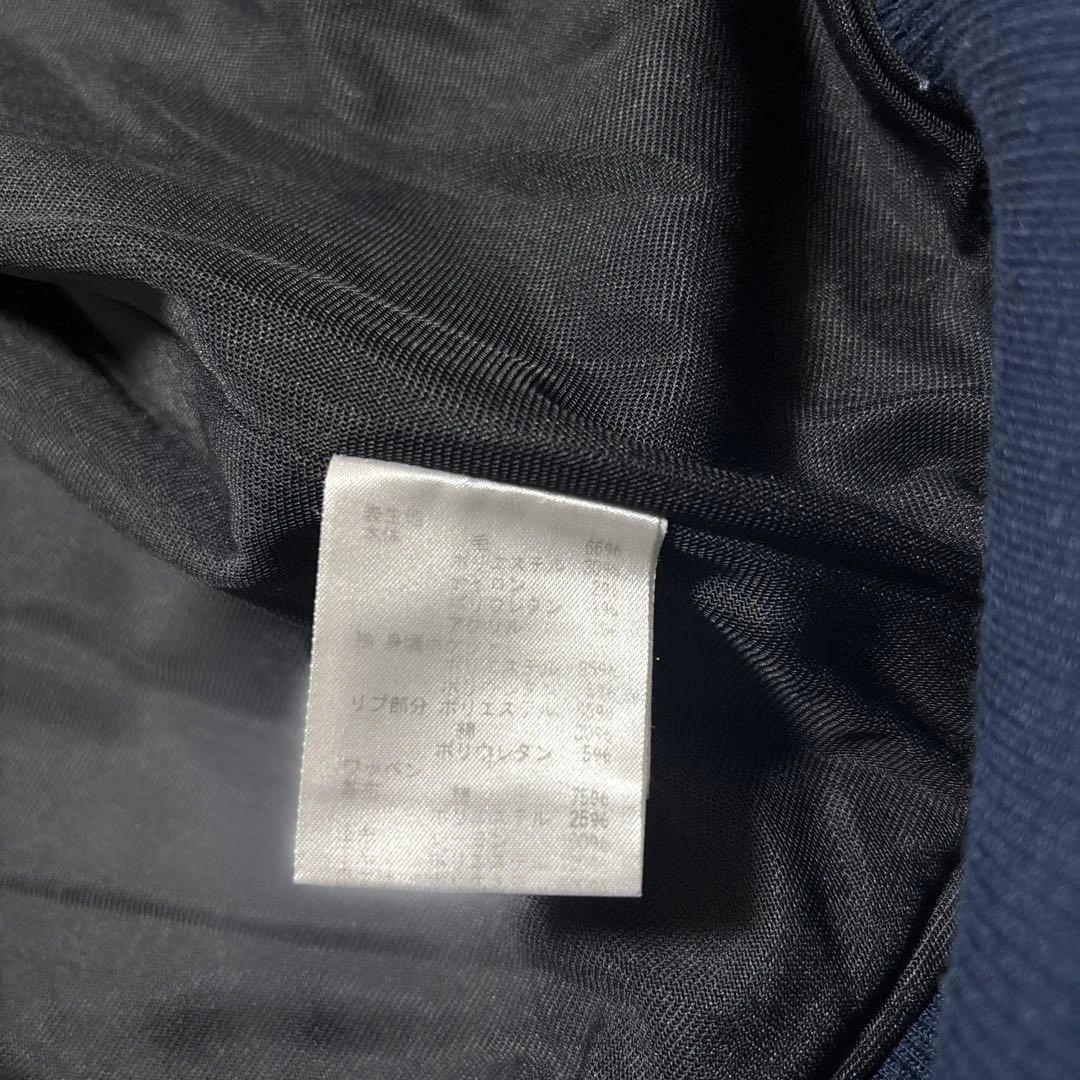 ロサーセン ゴルフ ブルゾン ネイビー M メンズ ワッペン ストレッチ