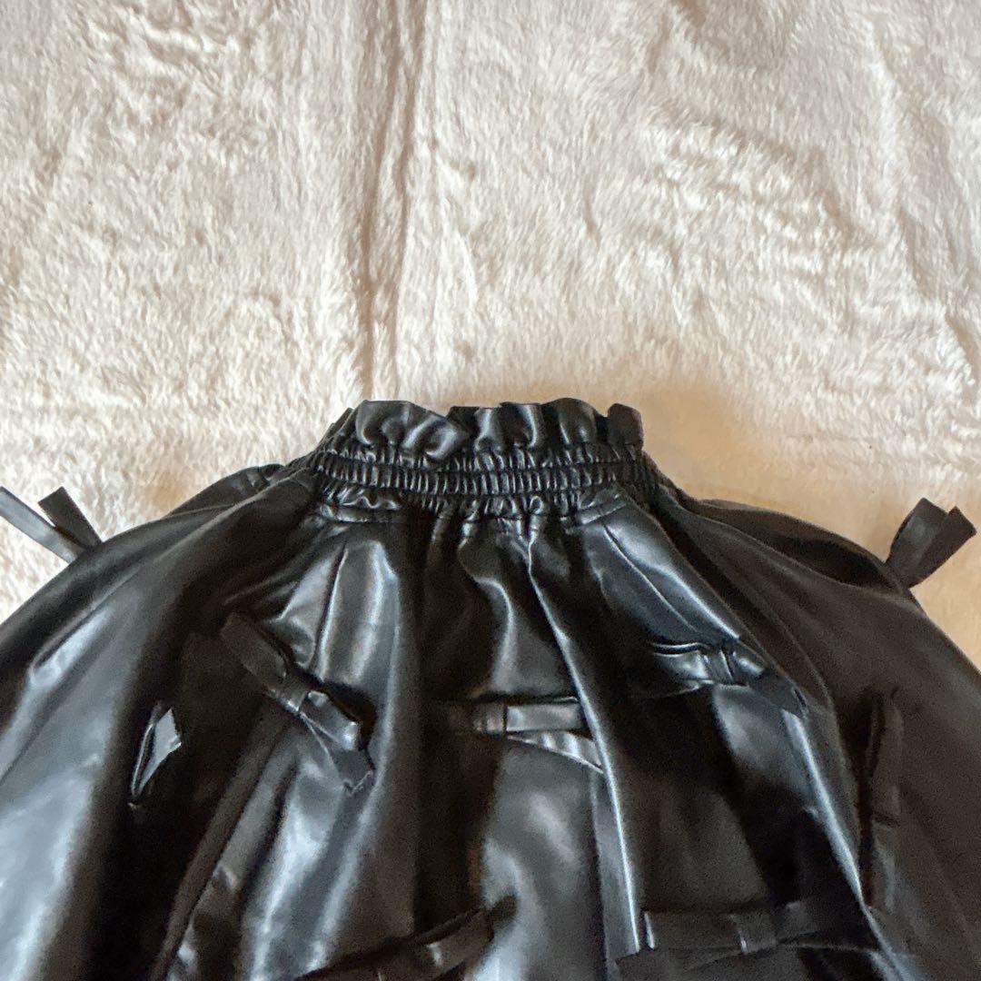 [新品]PAMEO POSE 2Way Eco Leather ポンチョ　コート