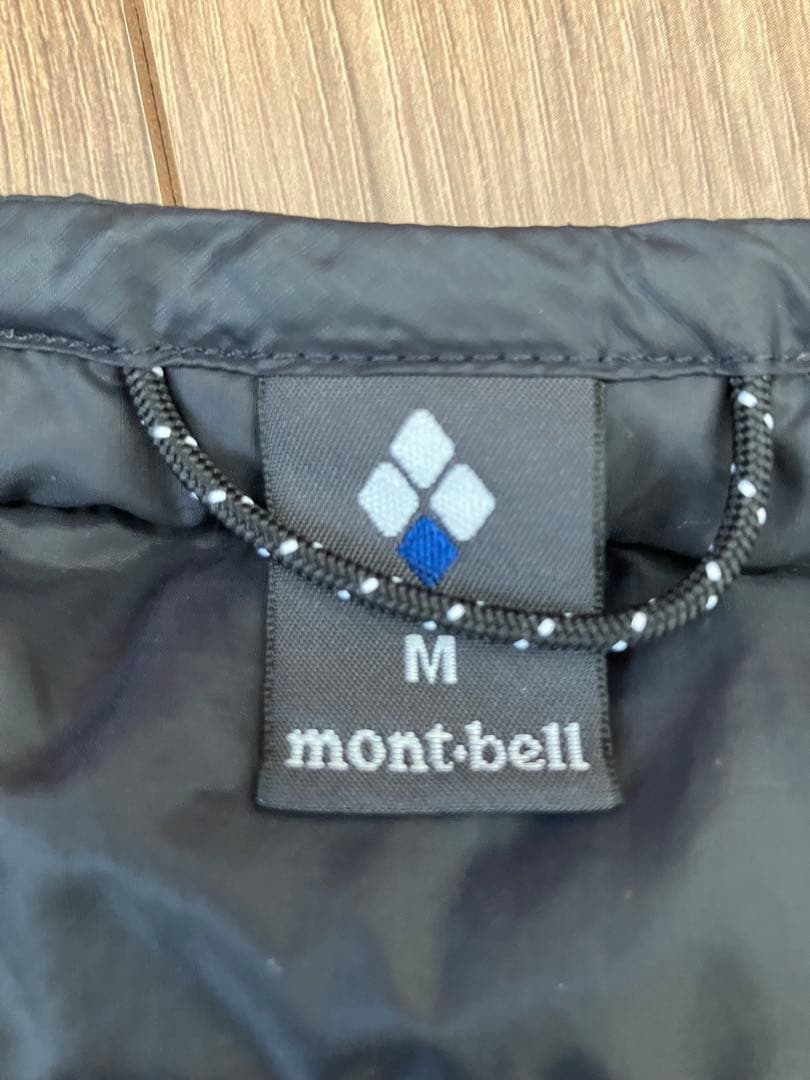 mont-bell ダウンベスト M 黒