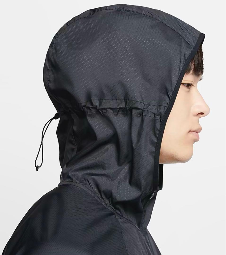 Nike フルジップ ウィンドブレーカー ブラック