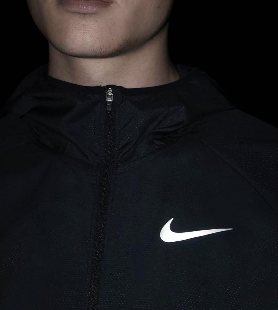 Nike フルジップ ウィンドブレーカー ブラック