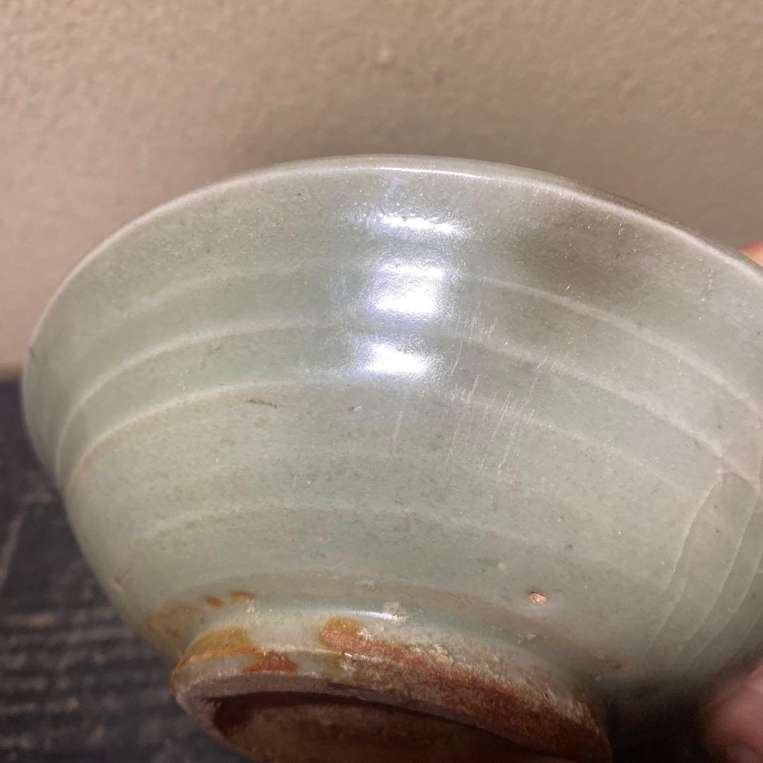 専用　中国古玩　青磁菓子鉢【桐箱付】