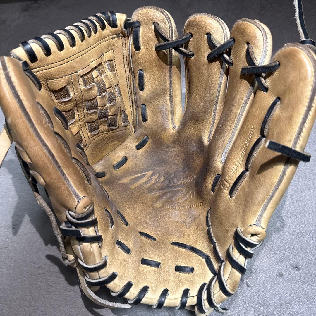 Mizuno Pro ベージュレザーグローブ