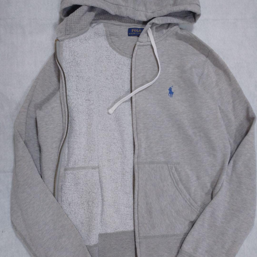Polo Ralph Lauren ラルフローレン フード付きパーカー　グレー