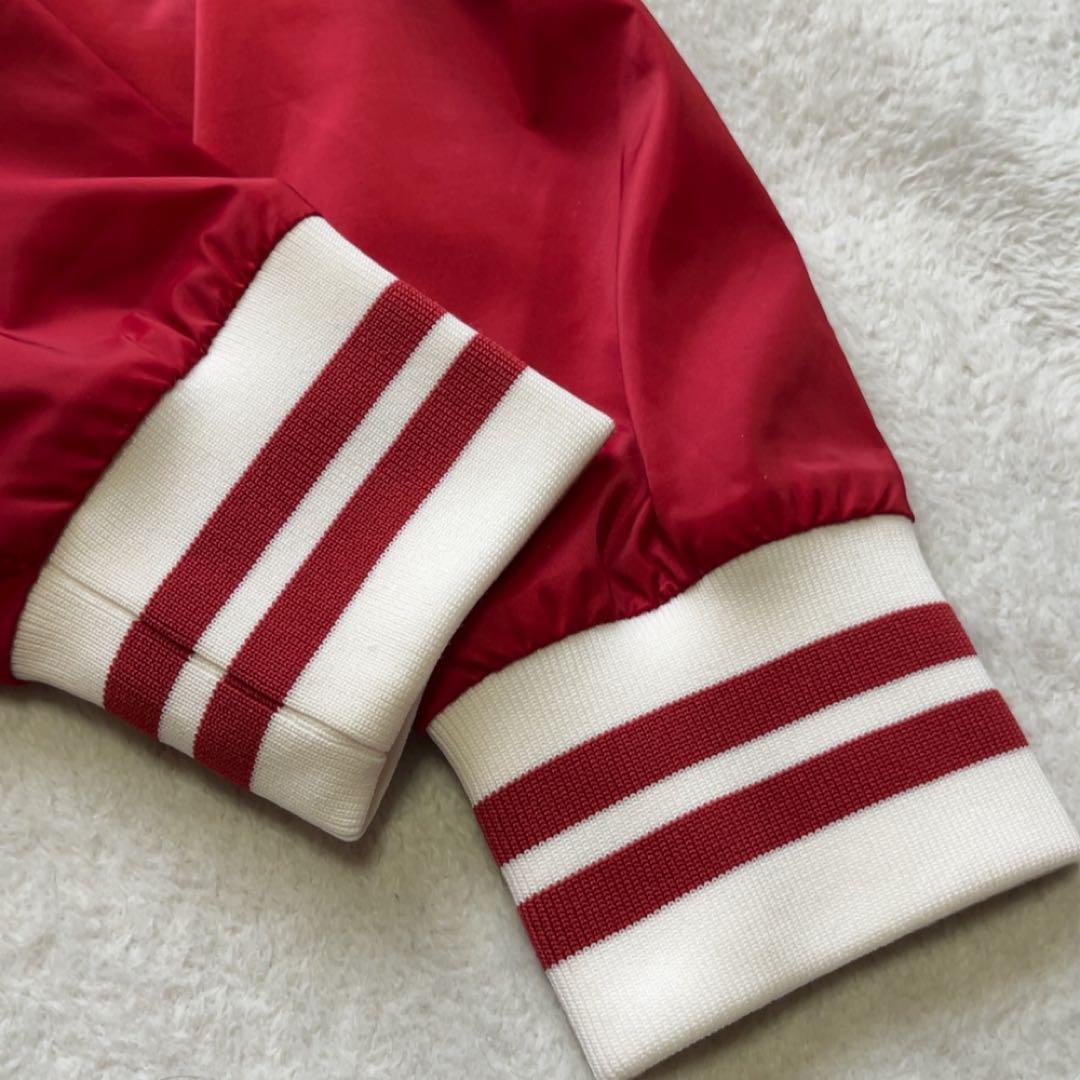 極美品　ビームスゴルフ　裏地　スニード　赤　レッド　ピステジャケット