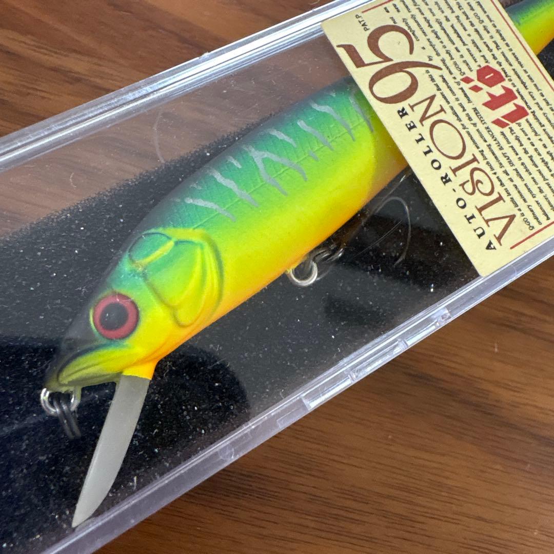 ☆新品☆旧パケ☆レア☆メガバス　ヴィジョン95　4個　マットタイガー　キンクロ