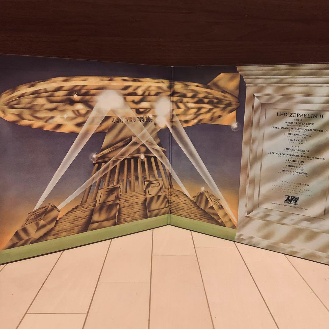 日本盤グラモフォン盤レコード レッド•ツェッペリン『Ⅱ』