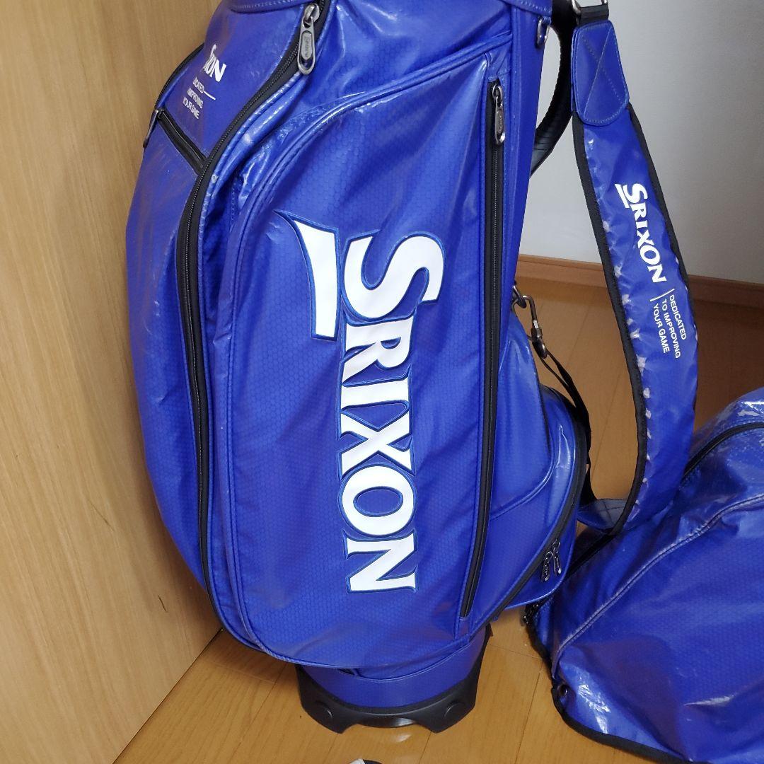 Srixon キャディバッグ　軽量　ゴルフバッグ アイアンカバー、ボール付　格安