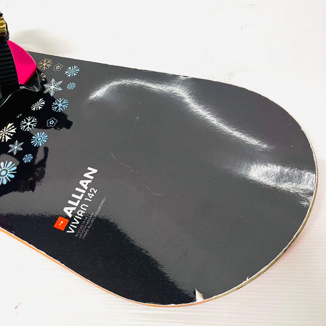 女性用　ALLIAN アライアン　スノボセット　レディース　スノーボード　ボード
