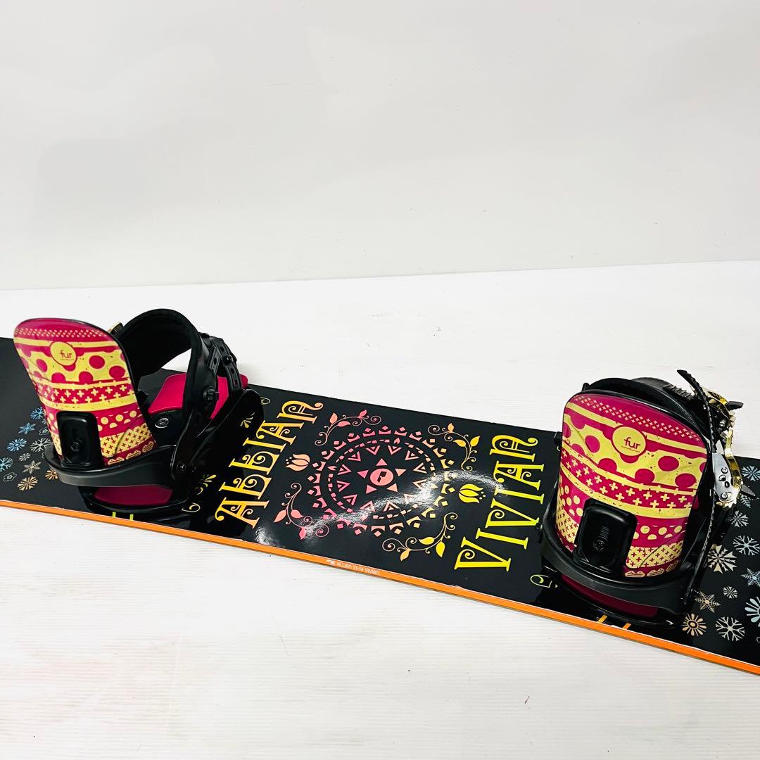 女性用　ALLIAN アライアン　スノボセット　レディース　スノーボード　ボード