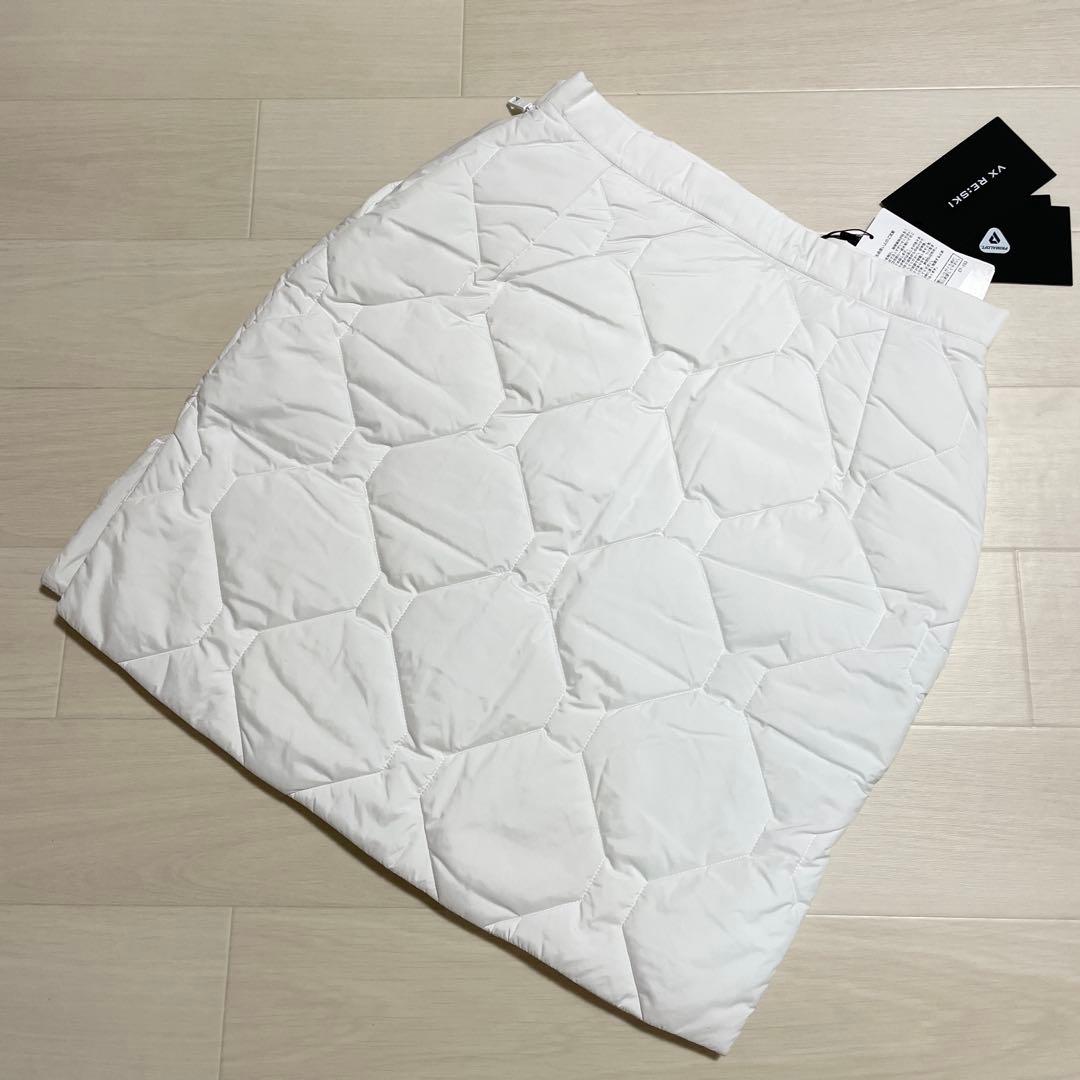 ラスト1点 J.LINDEBERG スカート キルティング ダウン ゴルフ