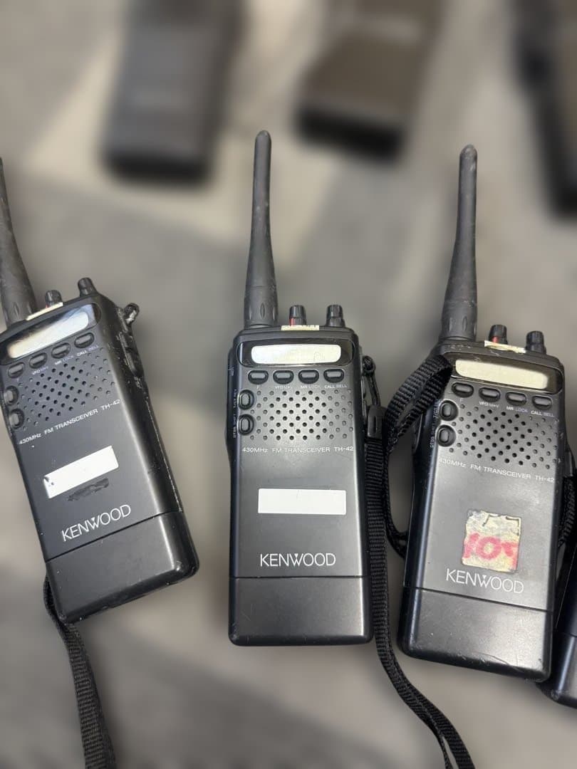 KENWOOD TH-45G TH-42トランシーバー ジャンク9個