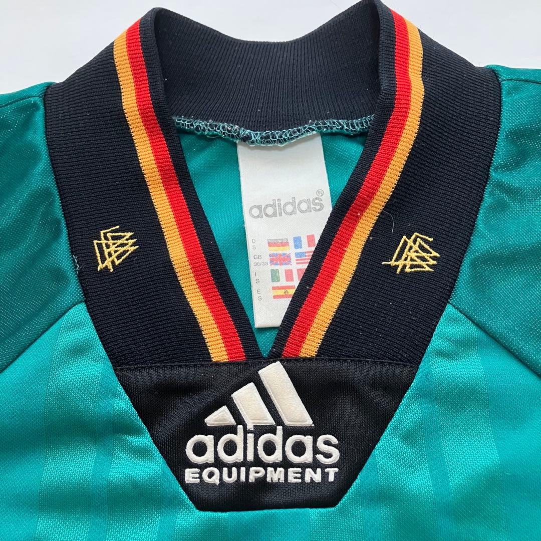 ドイツ代表 1992年 アウェイ ユニフォーム グリーン レトロ adidas
