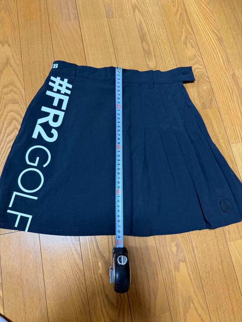 FR2 GOLF ブラック プリーツスカート