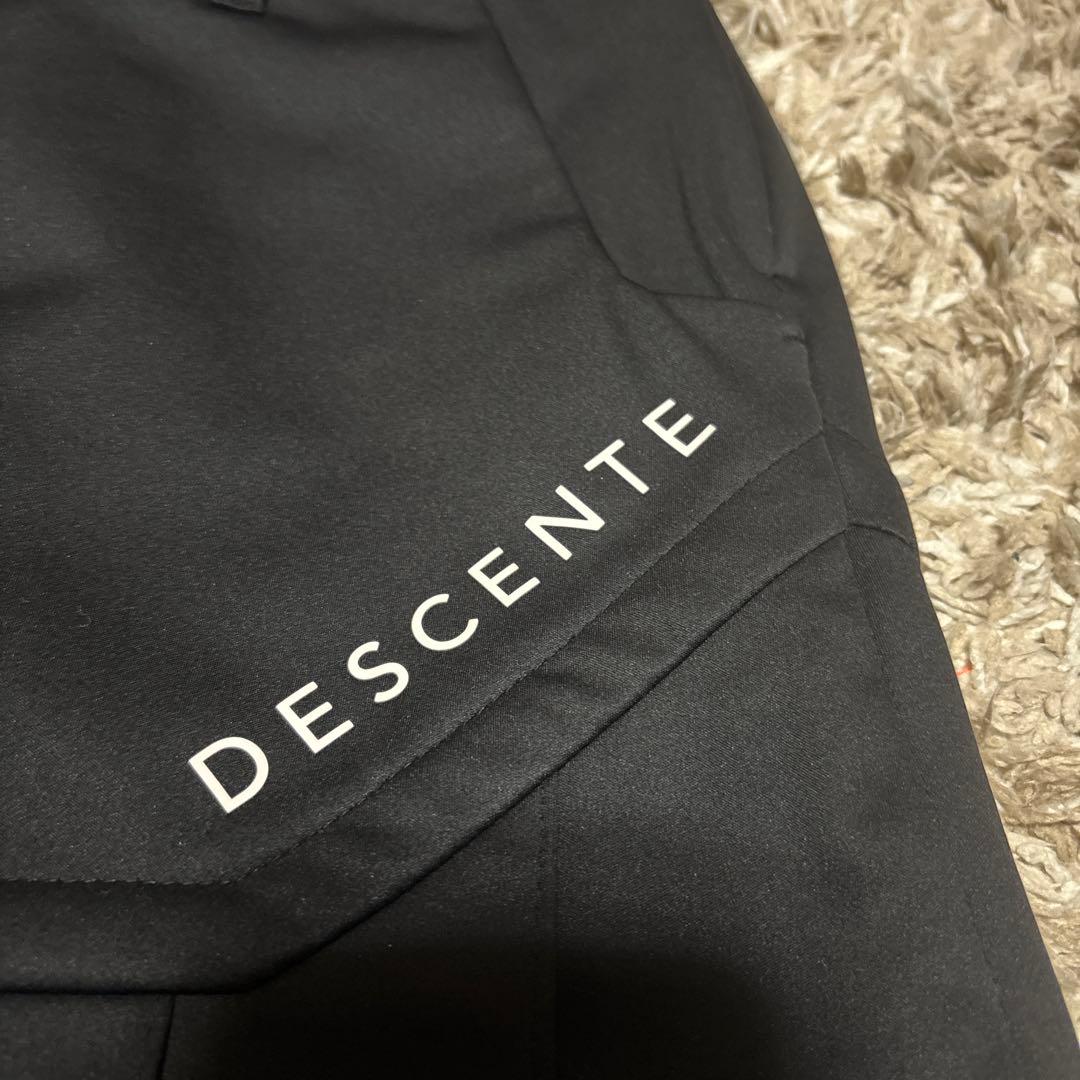 値下げ！DESCENTE GOLF デサントゴルフ秋冬用スカート 裏起毛ブラック
