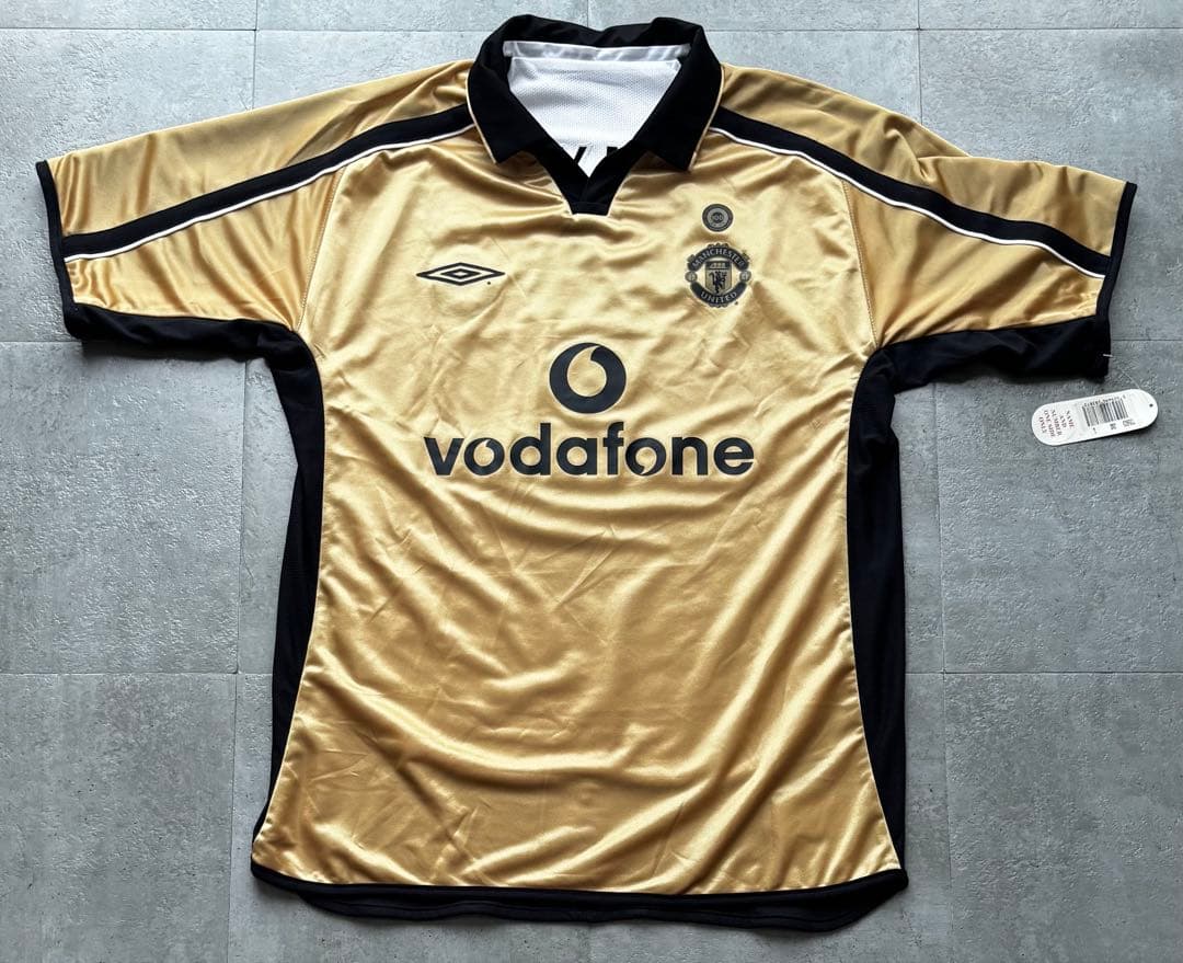 01-02 ベッカム　マンチェスターユナイテッド　100周年記念ユニフォーム