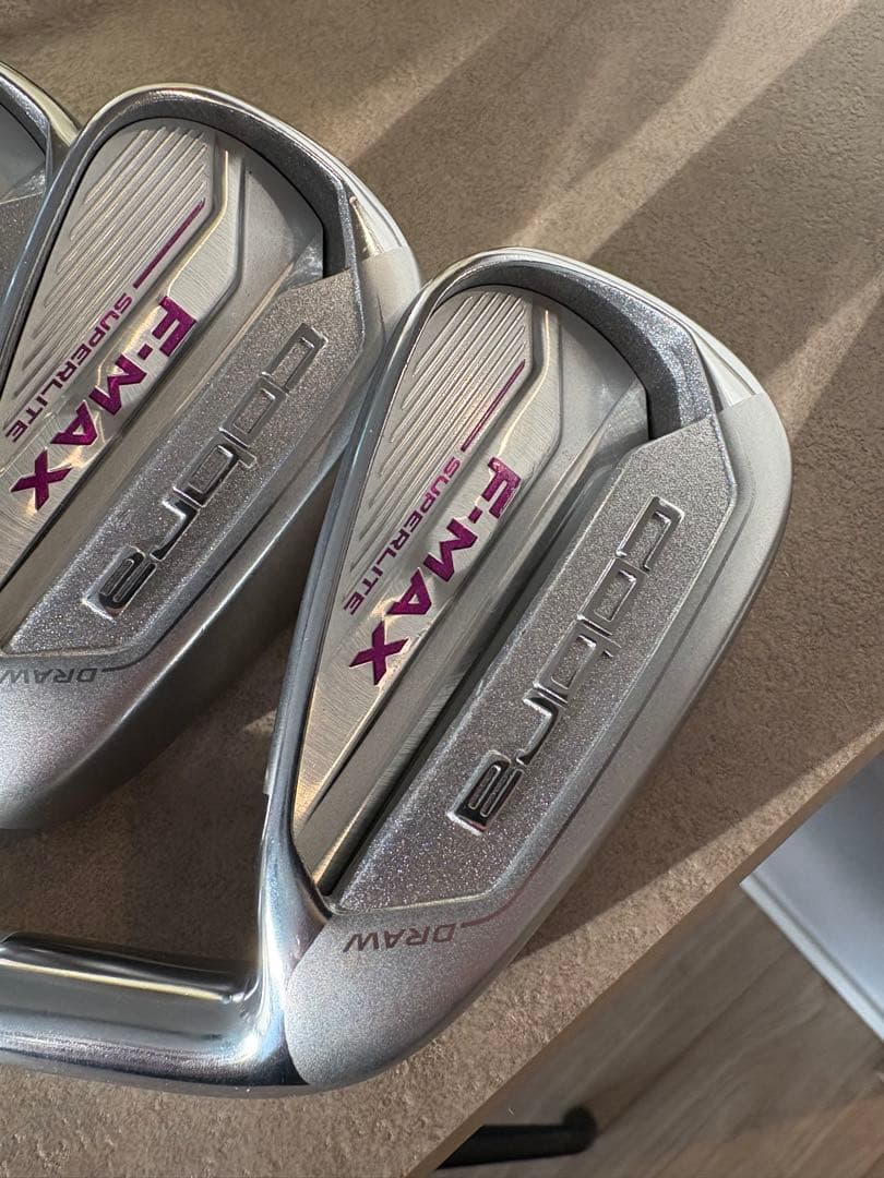 Cobra F-MAX 　レディースアイアン　7番9番Pアイアン3本セット