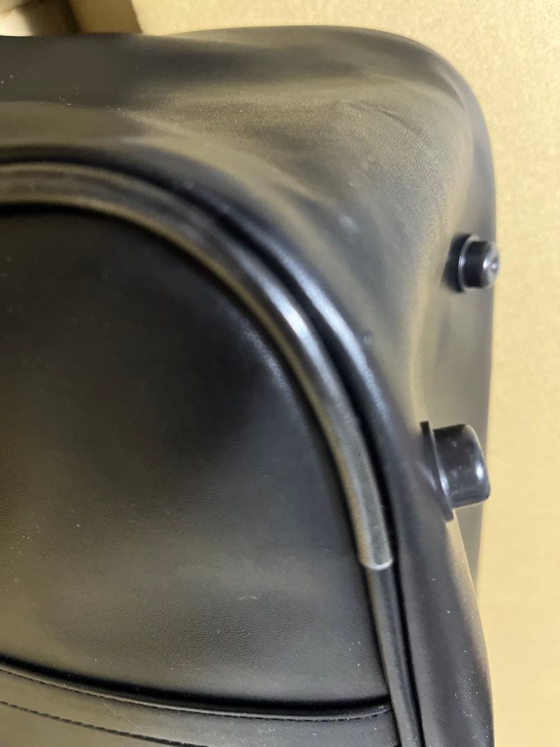 【レア】EASTBOY スクールバッグ　黒　赤刺繍 　角スレ無し♪美品