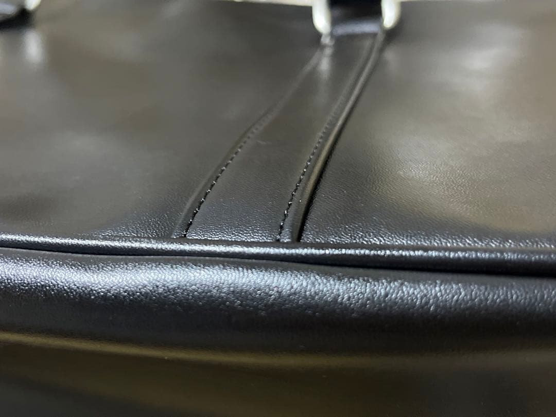 【レア】EASTBOY スクールバッグ　黒　赤刺繍 　角スレ無し♪美品