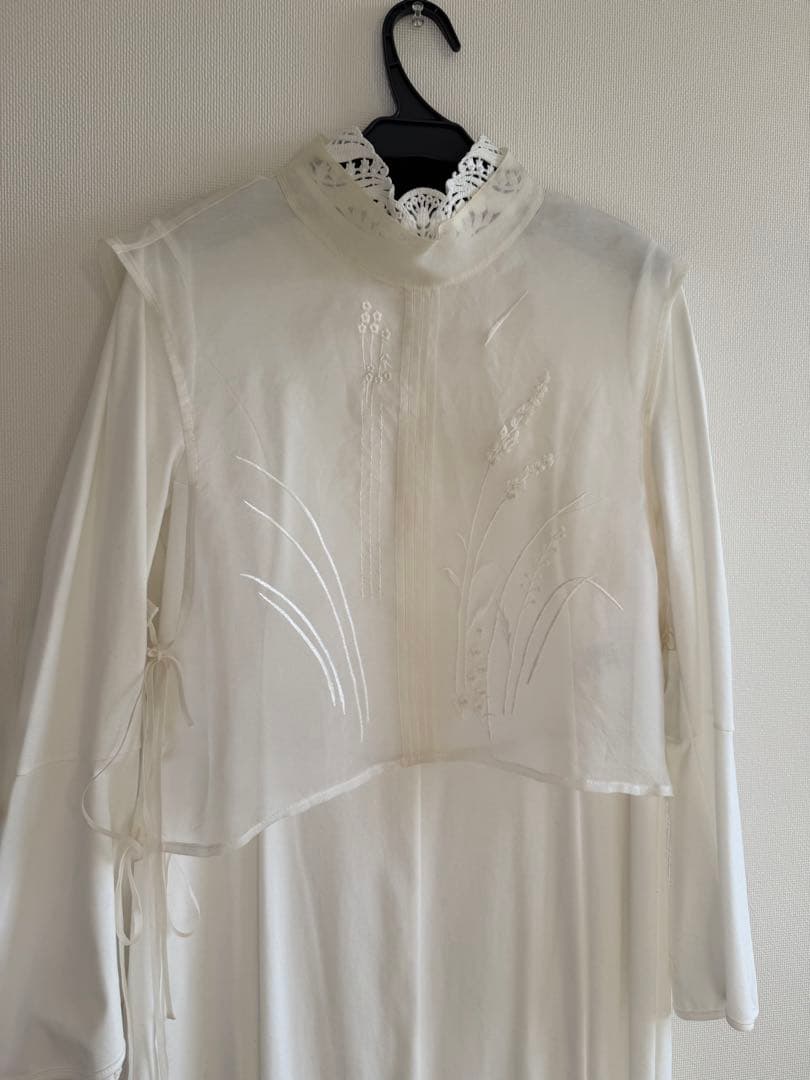 【クリーニング済】Mame Kurogouchi シルクベスト