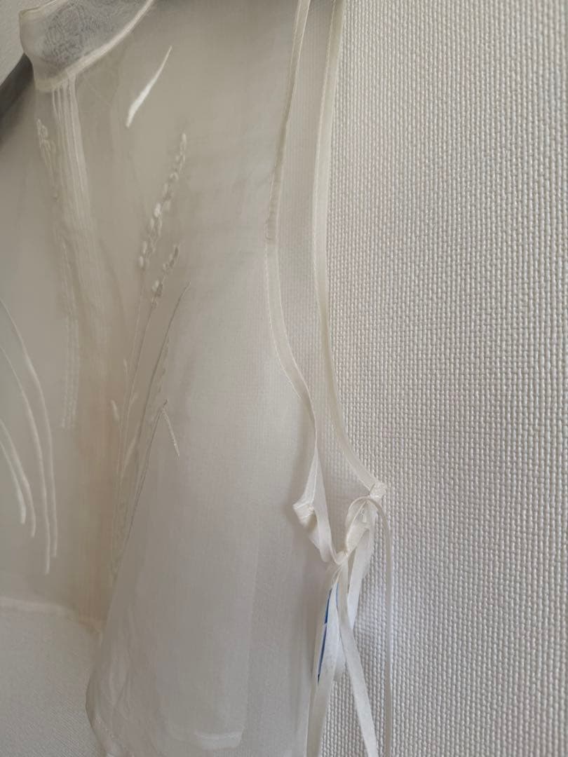 【クリーニング済】Mame Kurogouchi シルクベスト