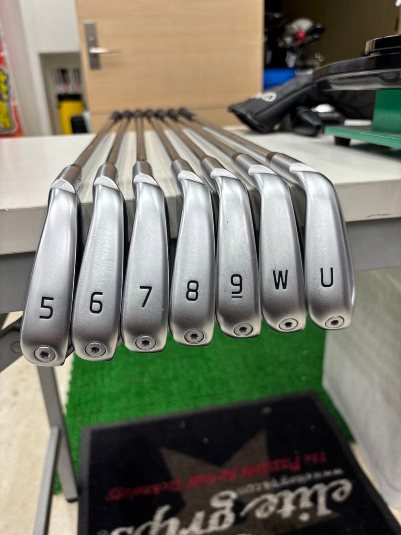 レアシャフト‼️i230 アイアンセット 5-9 W U KBSツアー120 S