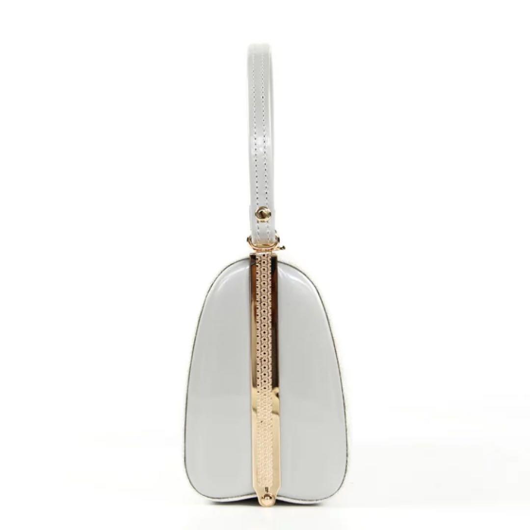 ☆新品未使用☆礼装用佐賀錦シルバー系草履バッグセット　フリーサイズ