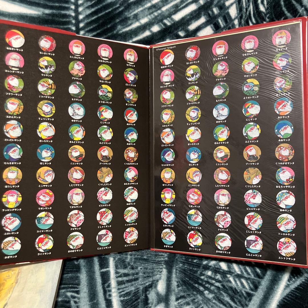 谷口智則セット サイン入り缶 100にんのサンタクロース サルくんとお月さま 等