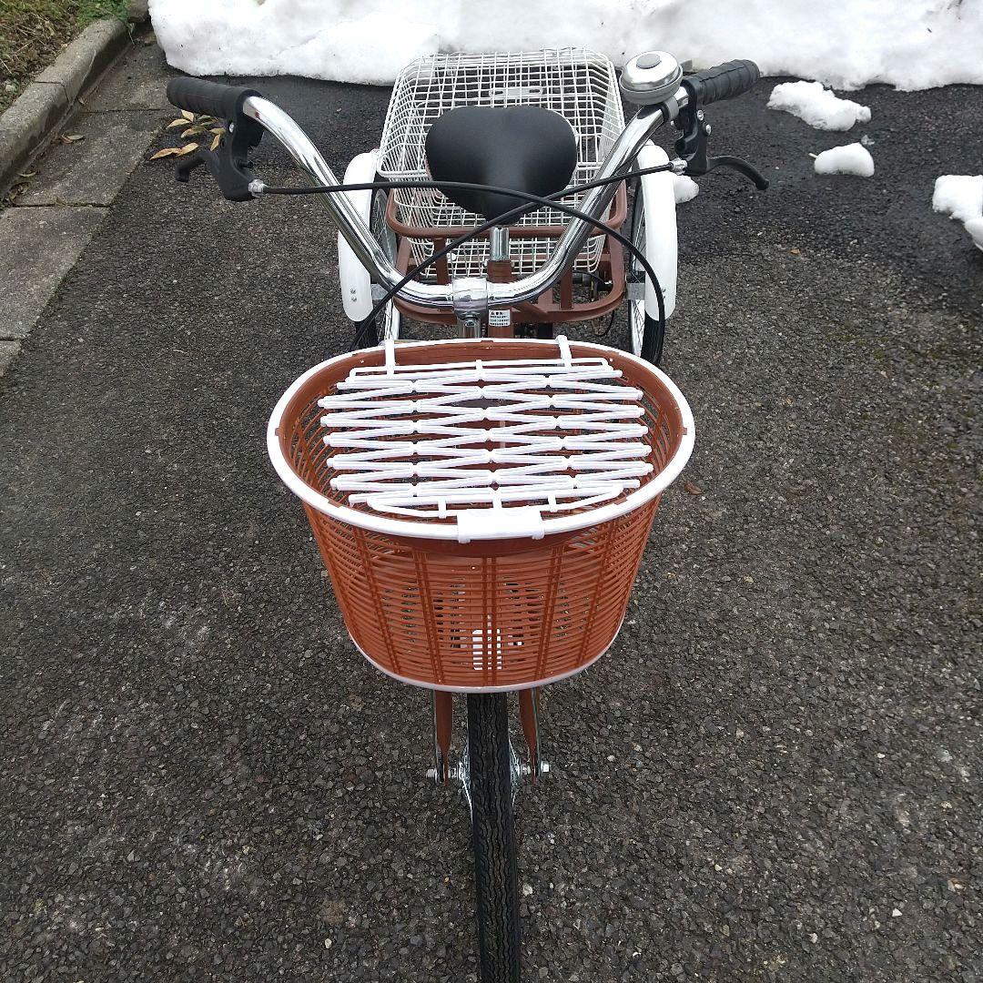 【今だけ価格！試乗のみ、100%完成形】大人用・高齢者向け20インチ3輪自転車