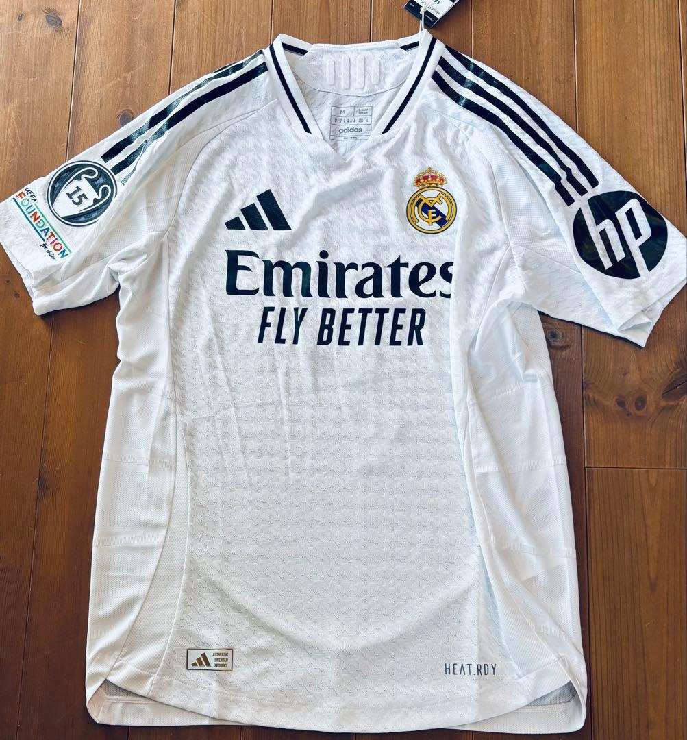 【スペイン購入正規/新品】24/2レアルマドリード　ホームユニフォームM #7