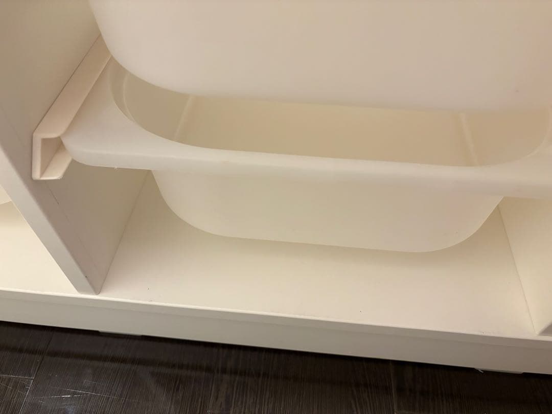 IKEA ★ トロファスト ホワイト 収納ボックス付き