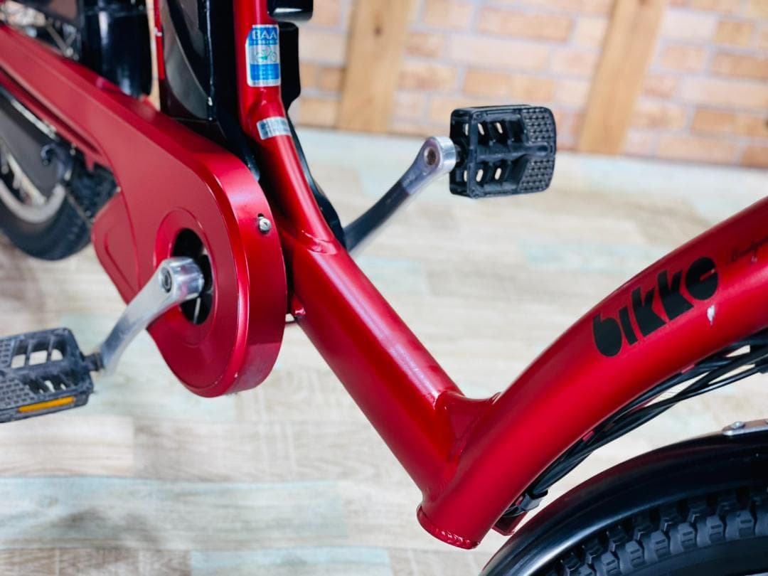 特価 ビッケ 大人気ブリヂストン 子供乗せ電動アシスト自転車 H1585