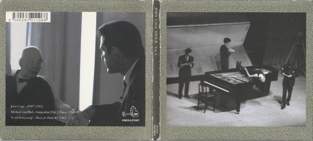 ジョン・ケージ・ショック 　Vol. 1～3、その前夜　全4点5CD
