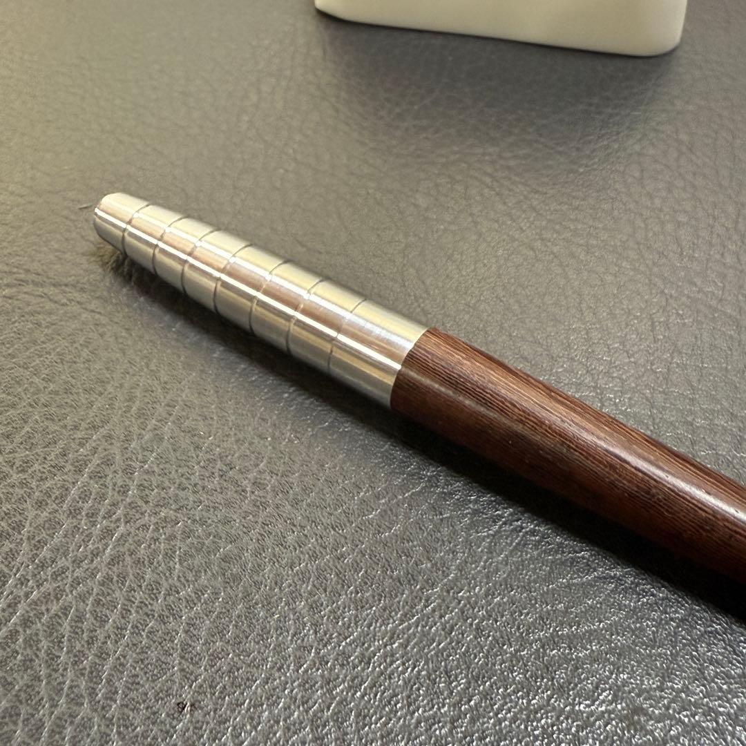 老眼オヤジ　2紫鉄刀木　木製後軸(長) 【Enjoy f】⭕️中間パーツ不要