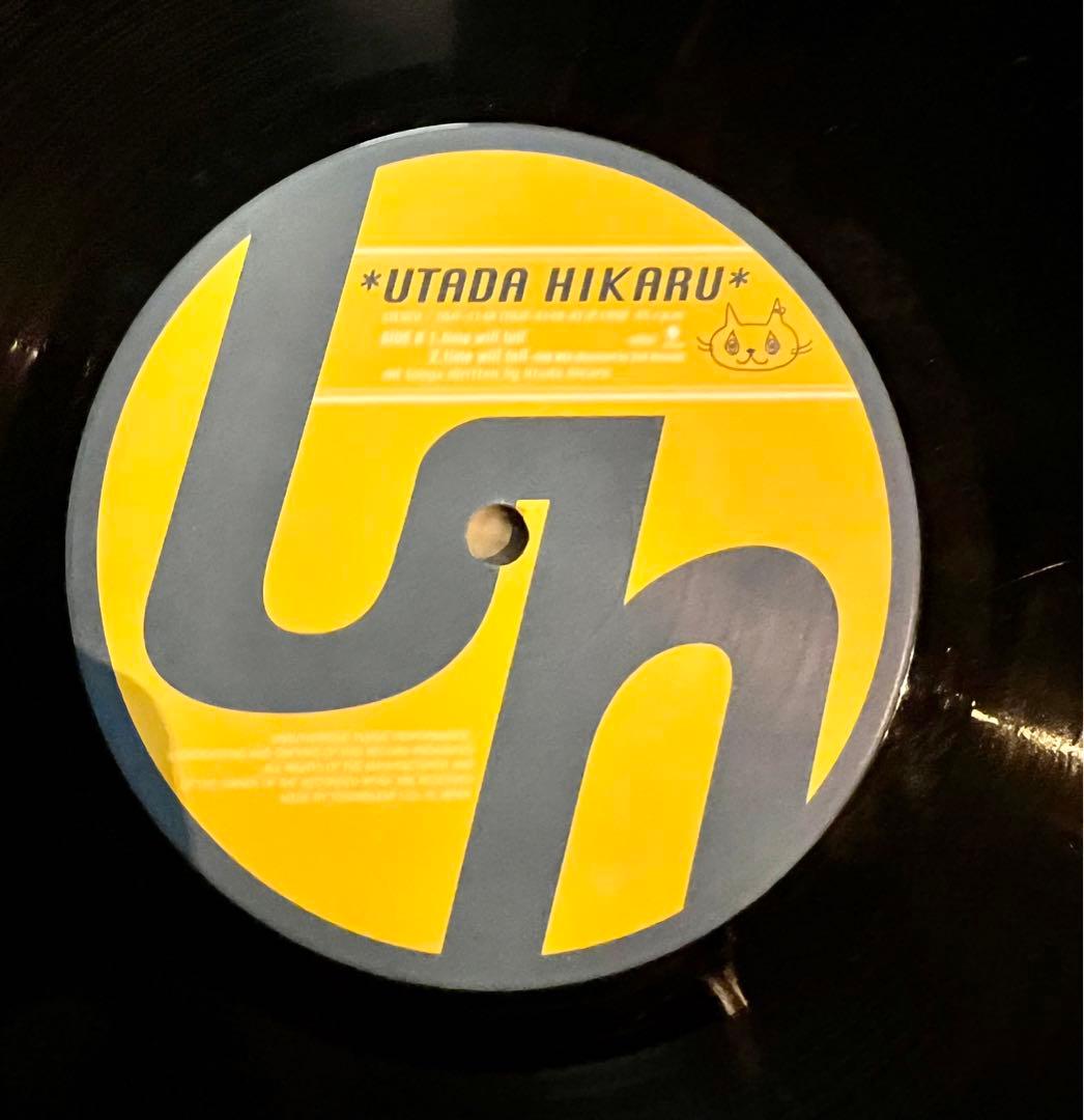yyy　宇多田ヒカルアナログレコード　2枚せ