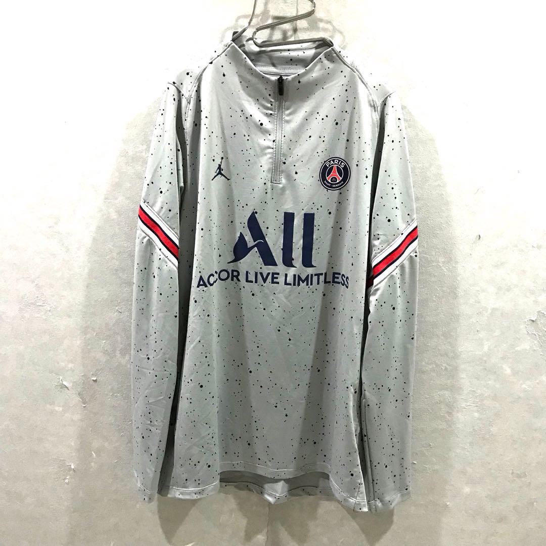 パリサンジェルマン×ジョーダン 21/22 DFストライクドリルトップ 極美品L