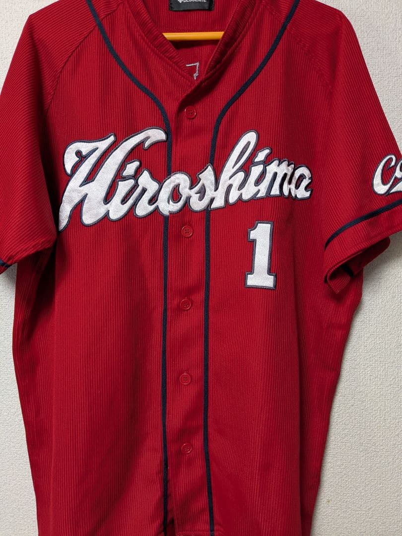 広島東洋カープ ユニフォーム L DESCENTE製　前田智徳