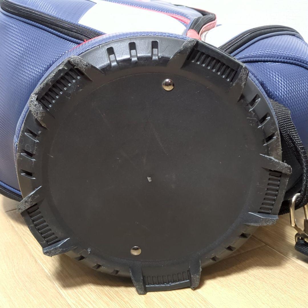 SRIXON スリクソン キャディバッグ レッド×ネイビー 4分割