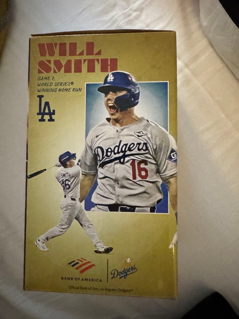 ロサンゼルス・ドジャース ウィル・スミス ボブルヘッド　現地3月28日配布