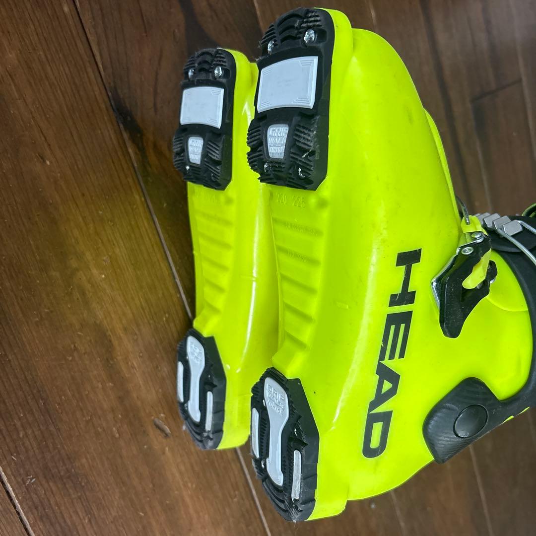 HEAD スキーセット バインディング付き　117センチ　ブーツ22.5センチ