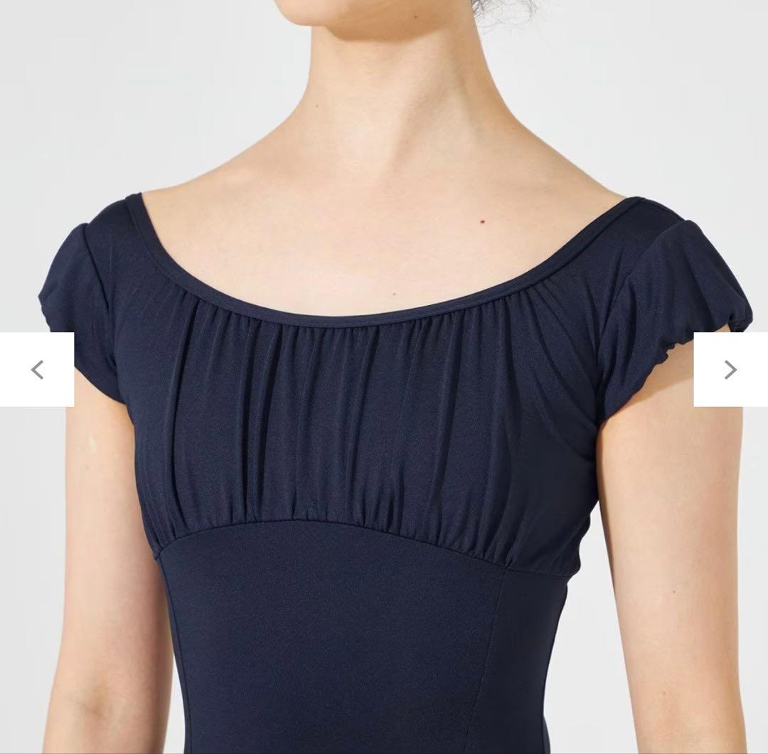 新品未使用　チャコット　パフスリーブレオタード